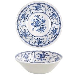 RARE FIND Johnson Brothers Vintage England Indies-Blue Plates